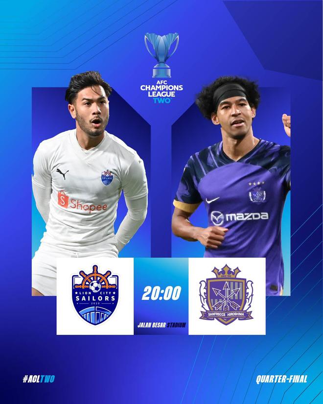 廣島三箭遭淘汰，總比分1-4獅城水手，首回合慘敗0-3！