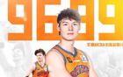 王哲林CBA得分破9688分，超王治郅歷史第六。